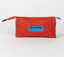 Actual product image Spiderman pencil case 3 compartments, red