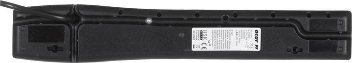 Produktbild Acar Listwa zasilająca P7 przeciwprzepięciowa 7 gniazd 5 m czarna (W0116) (7x, 5 m)