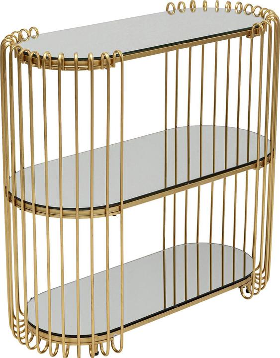Image du produit Kare Design Konsole Wire Brass 81x78cm