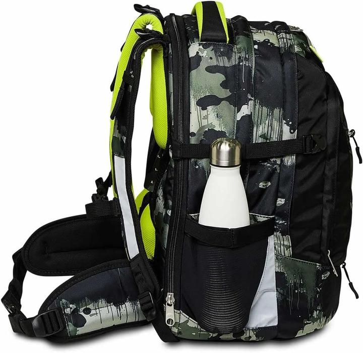 Actual product image Seven Ergonomic Adjustable Backpack with Multiple Compartments and Helmet Holder (32 l)