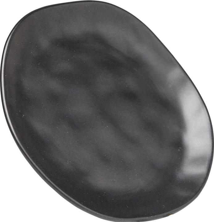 Actual product image Kare Design Plate Organic Black Ø20cm (20 cm)