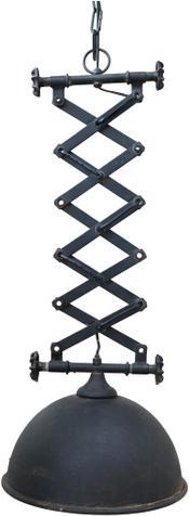 Produktbild Chic Antique Factory Deckenlampe verstellbar, antik schwarz (E27)