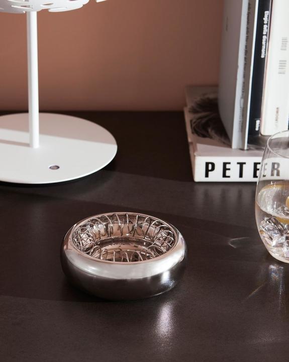 Actual product image Alessi Aschenbecher platin