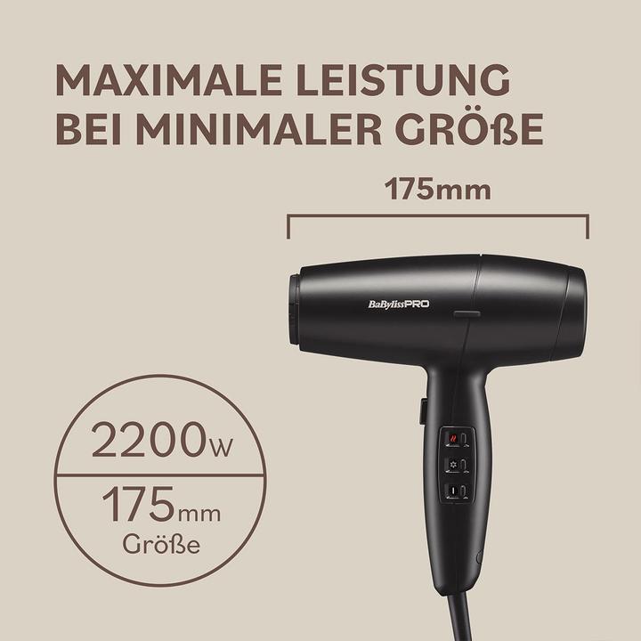 Actual product image BaByliss Pro Haartrockner Lupia (2200 W)