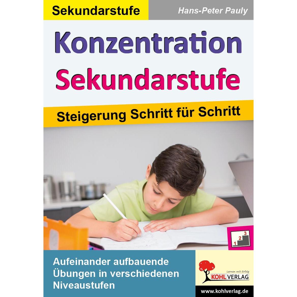 Konzentration Sekundarstufe, Schulbücher von Hans-Peter Pauly