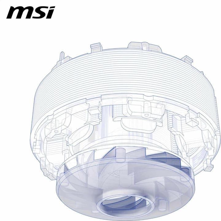 Actual product image MSI MAG CORELIQUID A15 240 COOLER