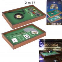 Produktbild Mister Gadget 2in1 Casino-Spiel Black Jack und Roulette