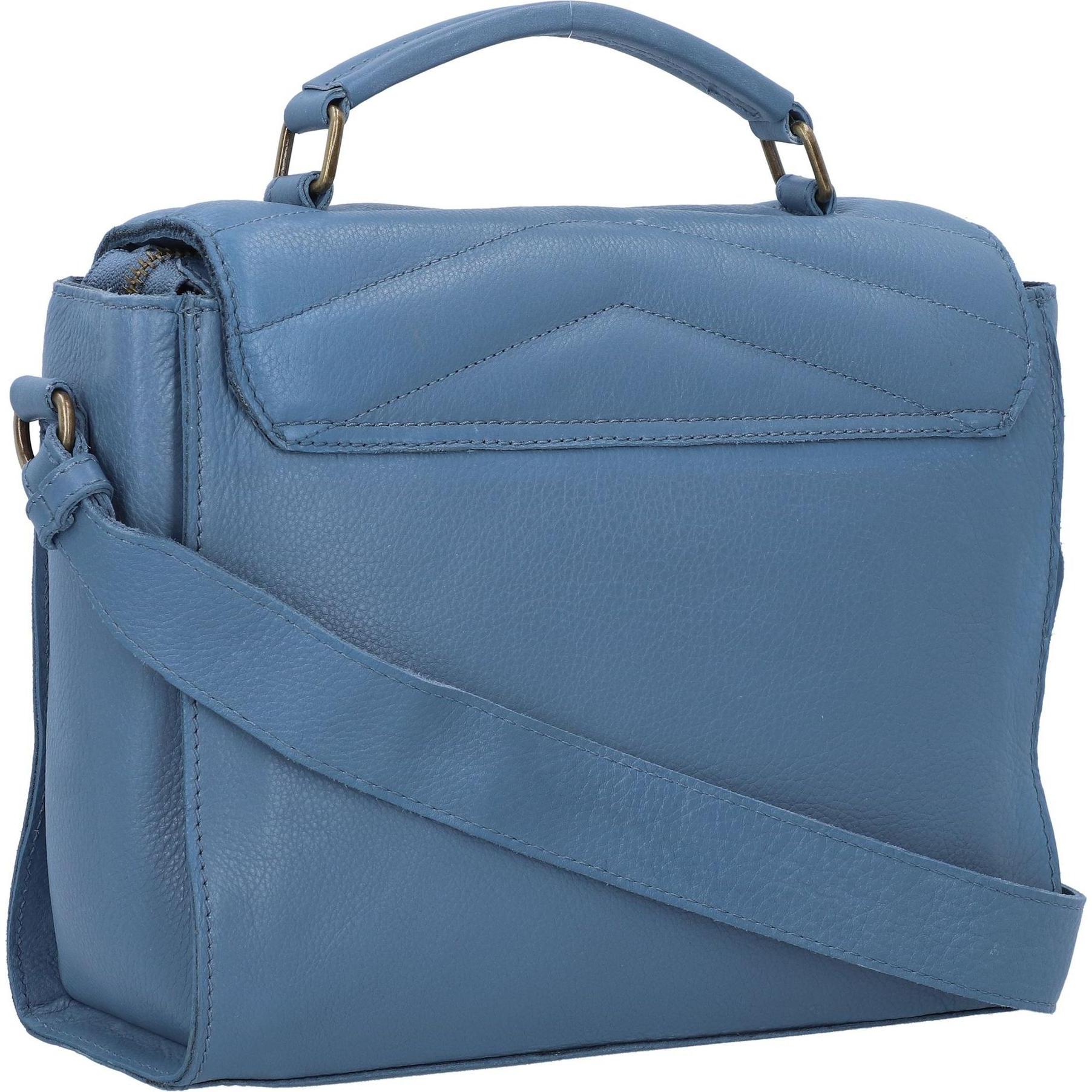 Thumbnail - Cowboysbag, Handtasche, Quilty Pleasure Handtasche Leder 25 cm, Blau