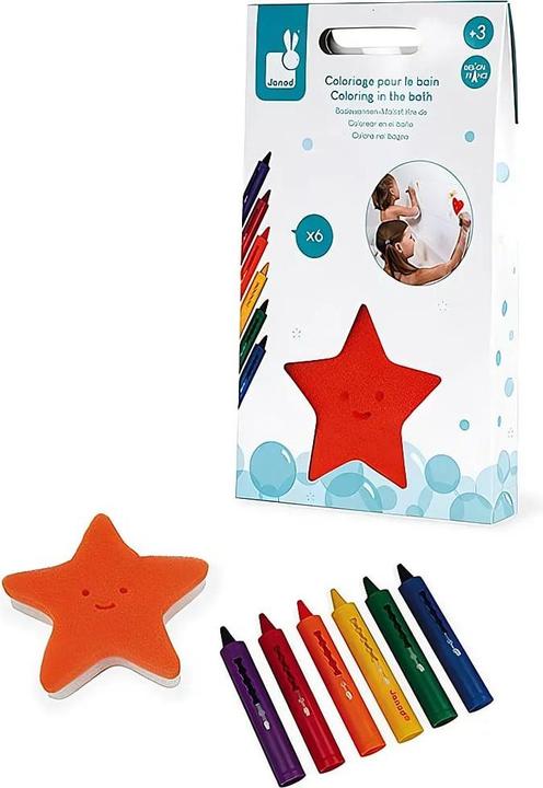 Produktbild Janod Badewannen-Malset