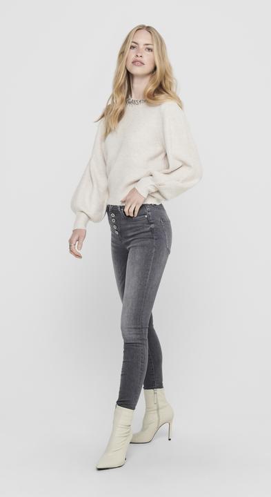 Image du produit Only Pull en maille à manches ballons (M)