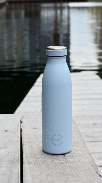 Image du produit Aya & Ida - Drinking Bottle - Thermosfles - waterfles - 500ml - POWDER BLUE (A9997) (0.50 l)