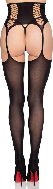 Actual product image Leg Avenue Stockings with Attached Garter Belt (One size)