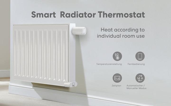 Actual product image Meross Radiator thermostat, 1