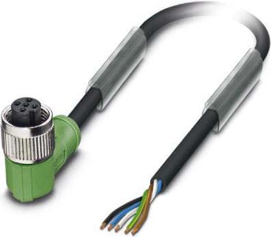 Actual product image Phoenix Contact 1415688 Sensor/actuator cable 5 m Black