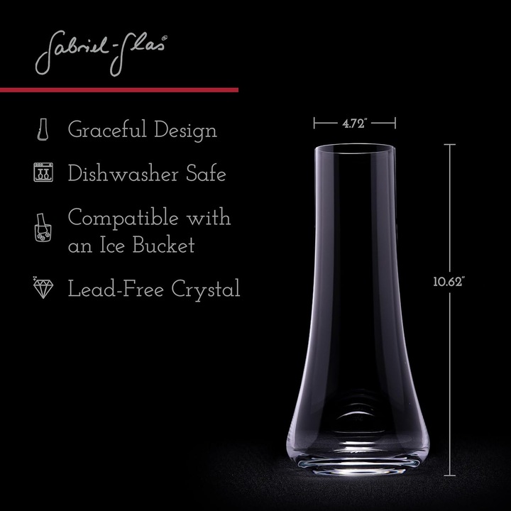 Actual product image Gabriel-Glas DrinkArt bottle (1.20 l)