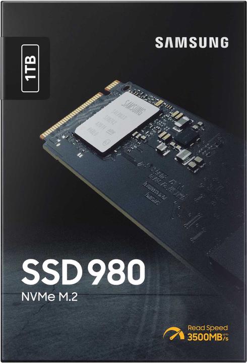 Actual product image Samsung SSD 980 (1000 GB, M.2 2280)