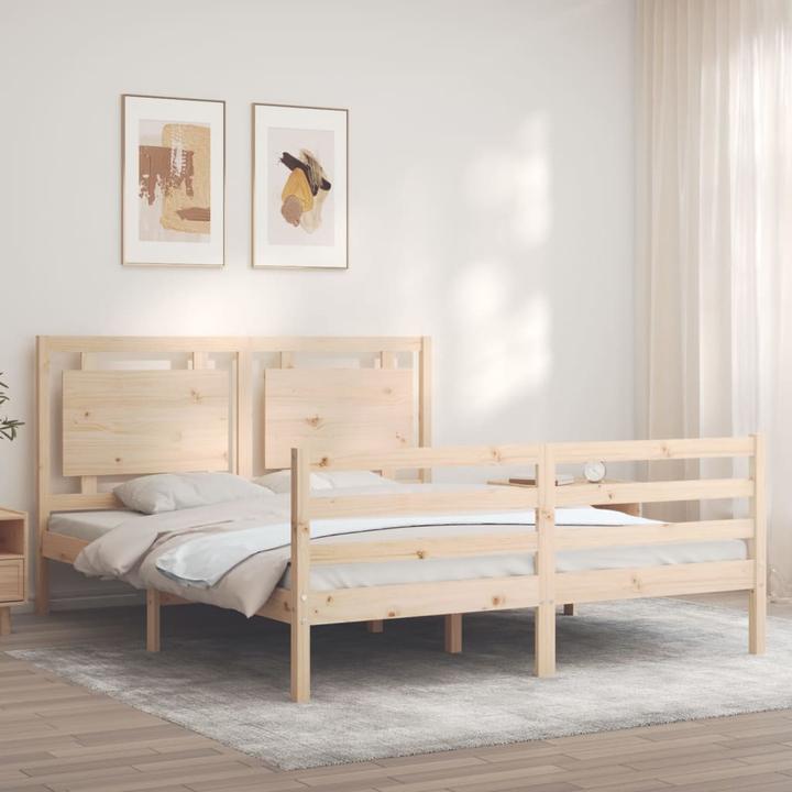 Actual product image vidaXL Bettrahmen (150 x 200 cm)