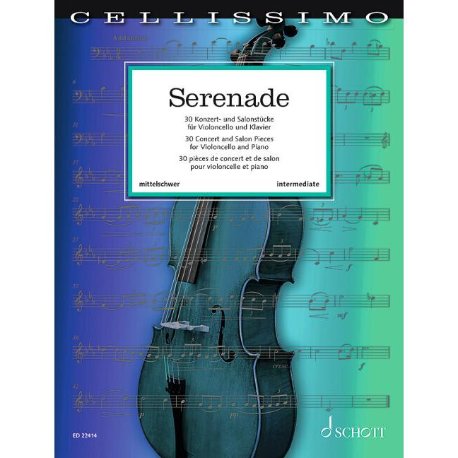 Thumbnail - Serenade. Violoncello und Klavier., Sachbücher von Beverley Ellis, Rainer Mohrs