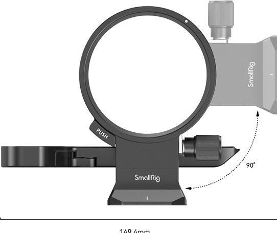 Actual product image SmallRig 4148 Rotatable Horizontal to Vertical Mount Plate Kit for Sony Alpha 7R V / Alpha 7 IV / Alpha 7S II (Cage)