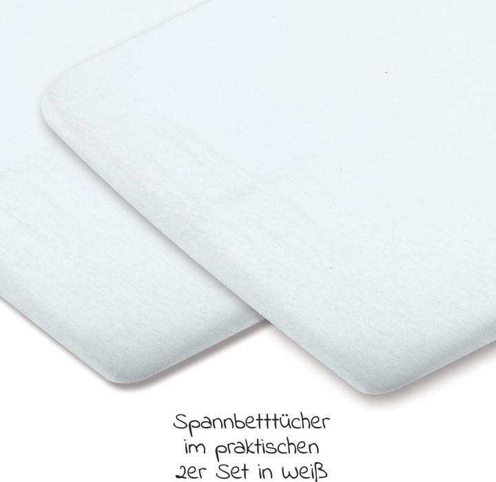 Actual product image Maxi-Cosi Mc Swift Newborn Bedsheets White *2