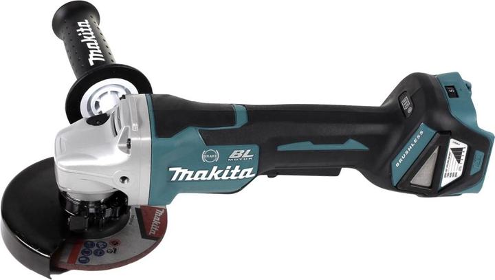 Actual product image Makita DGA 517 M1 Battery angle grinder 18 V 125 mm Brushless + 1x battery 4.0 Ah - without charger (125 mm)