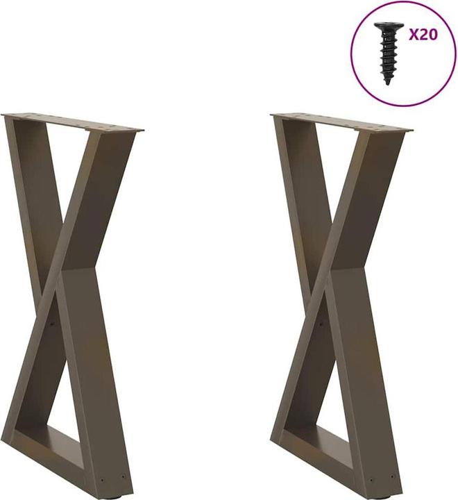 Actual product image vidaXL Esstischbein