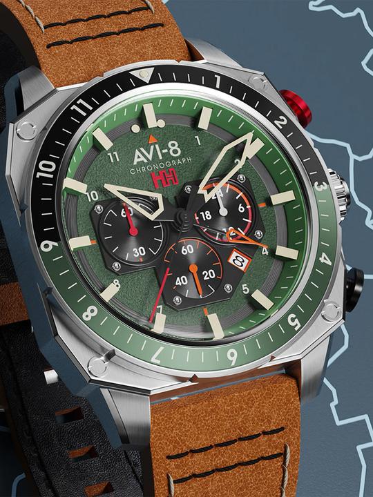Produktbild AVI-8 AV-4100-01 (Chronograph)