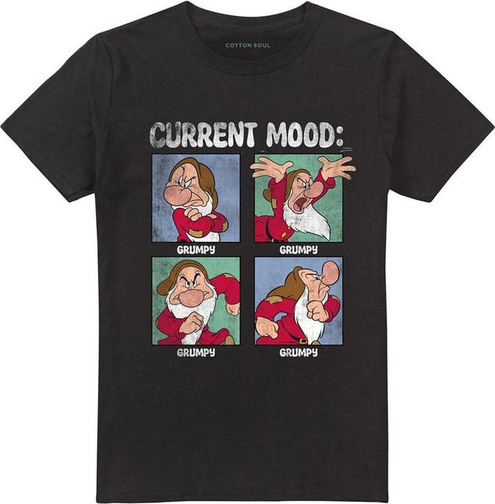 Produktbild Snow White Current Mood Grumpy Dad TShirt Vatertag (M)