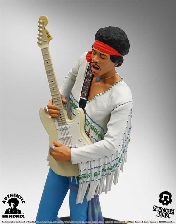 Actual product image Knucklebonz Rock Iconz: Jimi Hendrix III Statue