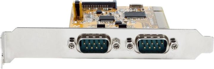 Actual product image Exsys 2S Serial RS-232/422/485 PCIe card, POS adjustable (FTDI chip set)