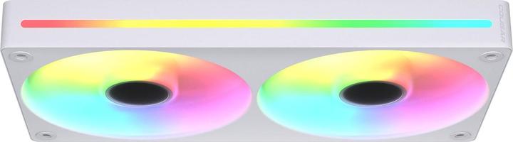 Image du produit Cougar Forward-Lüfter Unity240-FB,240 ARGB PWM, weiss (120 mm, 2x)