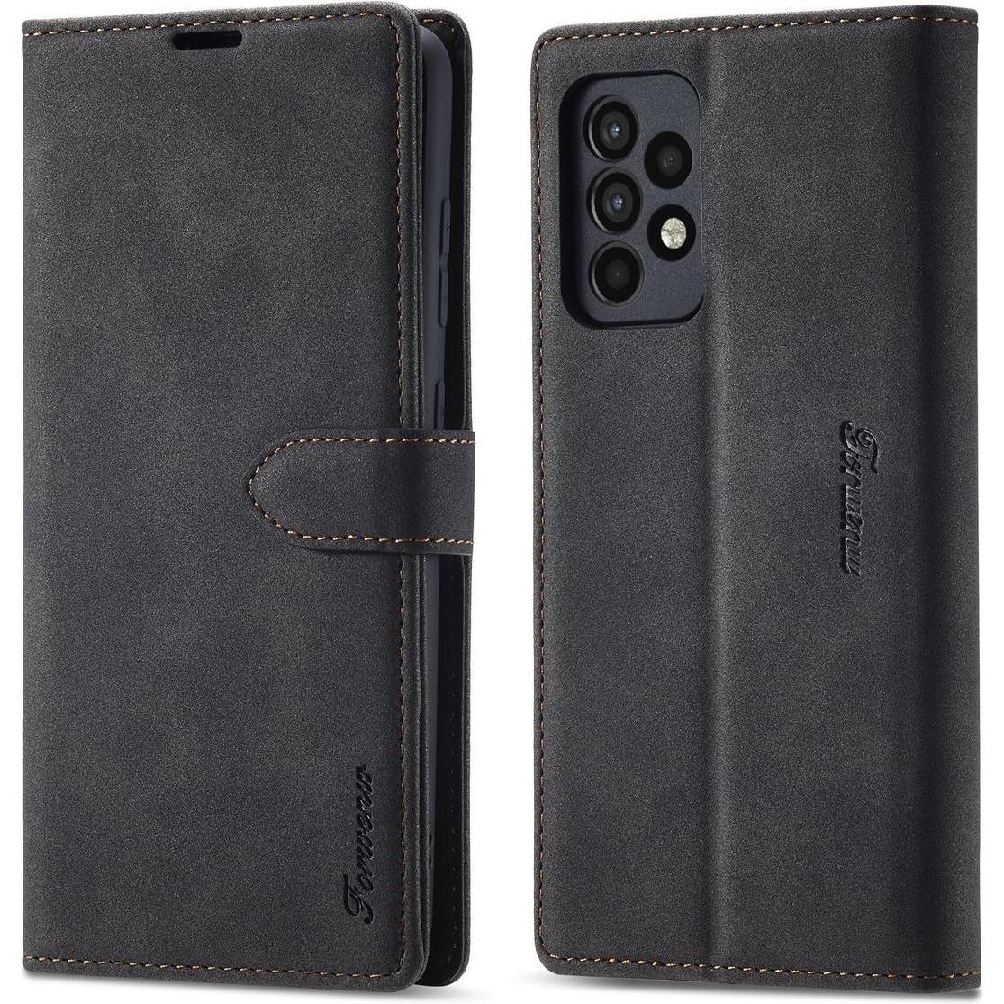 König Design Hülle Handy Schutz für Apple iPhone 14 Pro Plus Max Case Cover Tasche Wallet (Samsung Galaxy A54 5G), Smart...