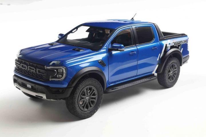 Produktbild Solido 1:18 Ford Ranger Raptor blau 2024