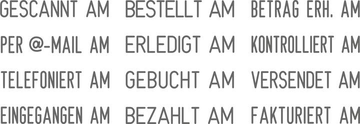 Nutritional values and ingredients Trodat Printy 4817