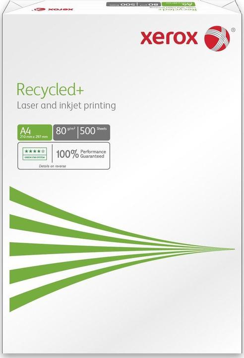 Produktbild Xerox Recycled+ (A4, 500 Blätter, 80 g/m²)