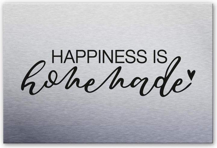 Produktbild Trenddeko Happiness is homemade (120 x 75 cm)