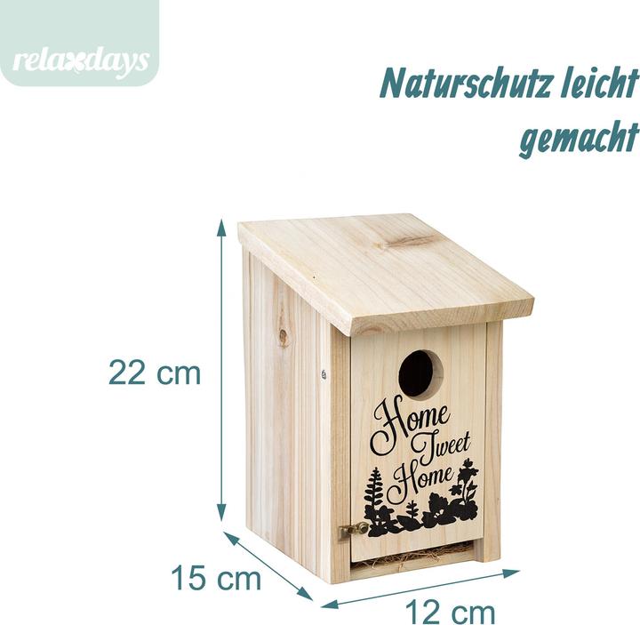Produktbild Relaxdays Nistkasten