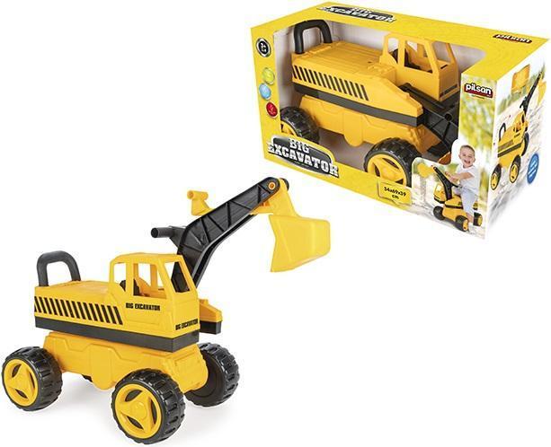 Pilsan 06207 Grosser Spielzeug Sitzbagger