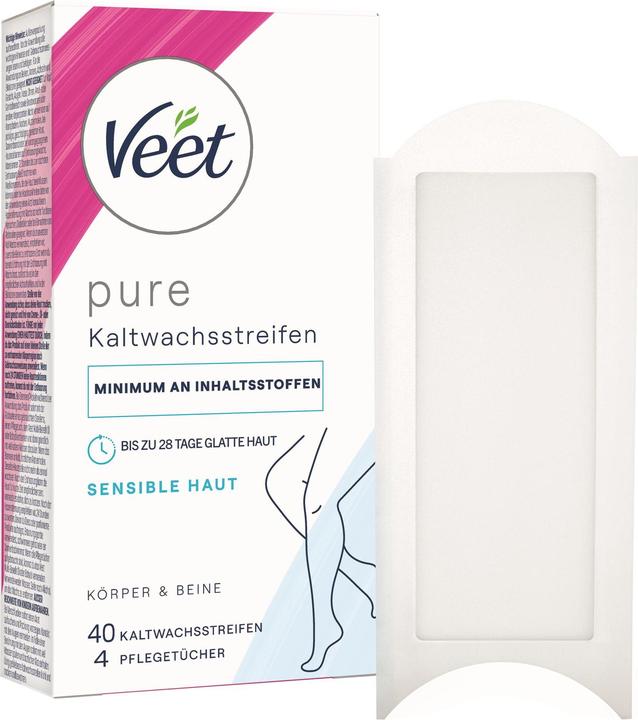 Actual product image Veet Cold wax strips