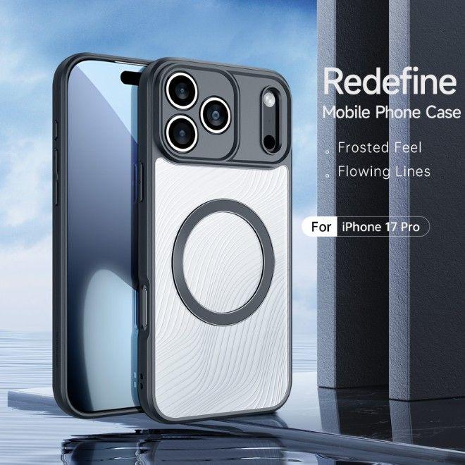 Image du produit Dux Ducis Back panel cover case AIMO MAG compatible with MagSafe for IPHONE 17 PRO black (Apple iPhone 17 Pro)