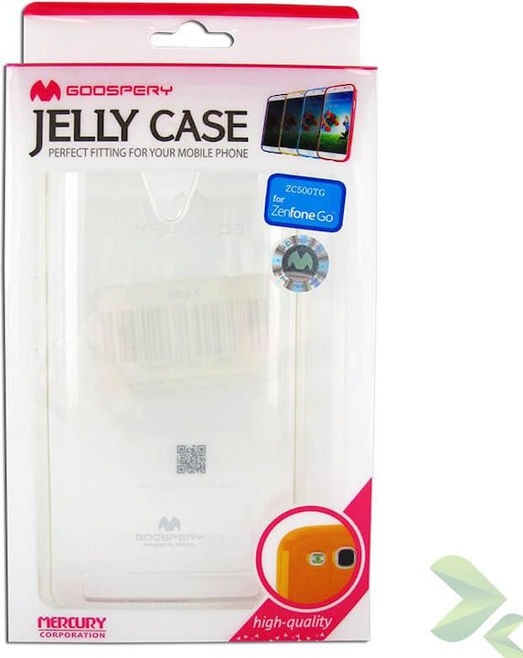 Image du produit Transparent Jelly - Étui Asus Zenfone Go 5.0 (przezroczysty) (Asus Zenfone 5Z)