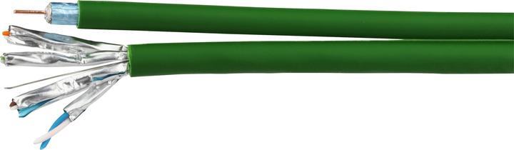 Image du produit Kathrein LCH 120/250m Câble hybride coaxial/ LANCat.7 brut U/FTP et Classe A (95 dB, Câble d'antenne)