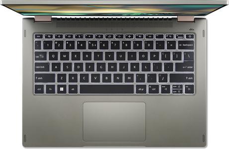 Actual product image Acer Spin 5 (14", 512 GB, 16 GB, CH, Intel Core i7-1260P)