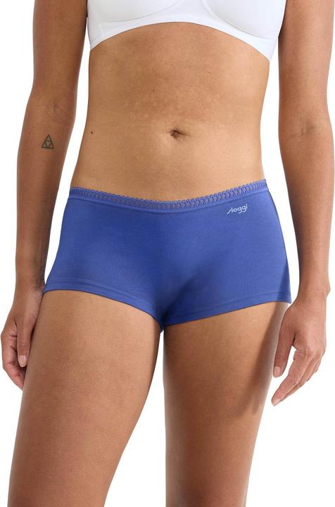 Produktbild Sloggi Langer Boxer Blue GO Crush (S, 3er Pack)