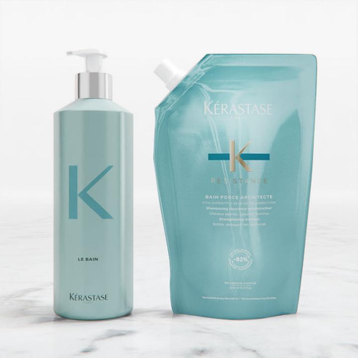 Image du produit Kérastase Resistance Bain Force Architecte (500 ml, Shampoing liquide)