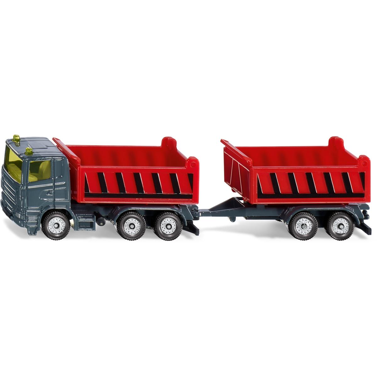 Siku LKW mit Kippmulde und Kippanhänger