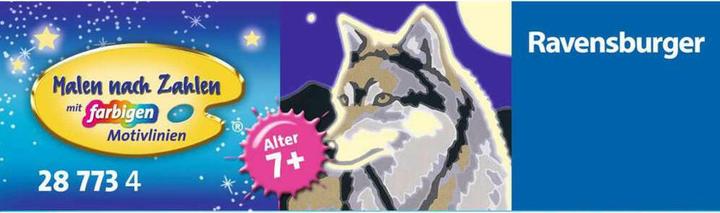 Actual product image Ravensburger Wolf portrait