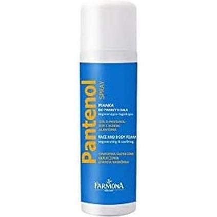 Farmona, Sonnencreme, Panthenol Gesichts- und Körperschaum in Spray für Sonnenbrände 150ml (Sonnenspray, 150 ml, 150 g)