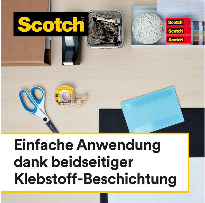 Produktbild Scotch Doppelseitiges Klebeband (12 mm)
