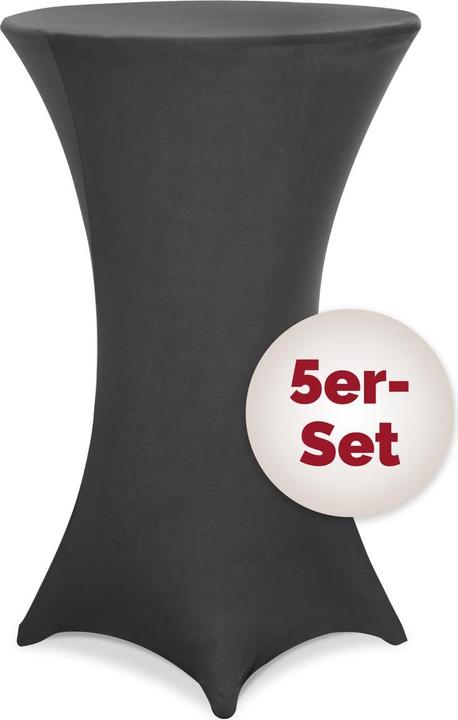 Produktbild Detex Stehtisch Hussen 5er Set (70 x 110 cm)